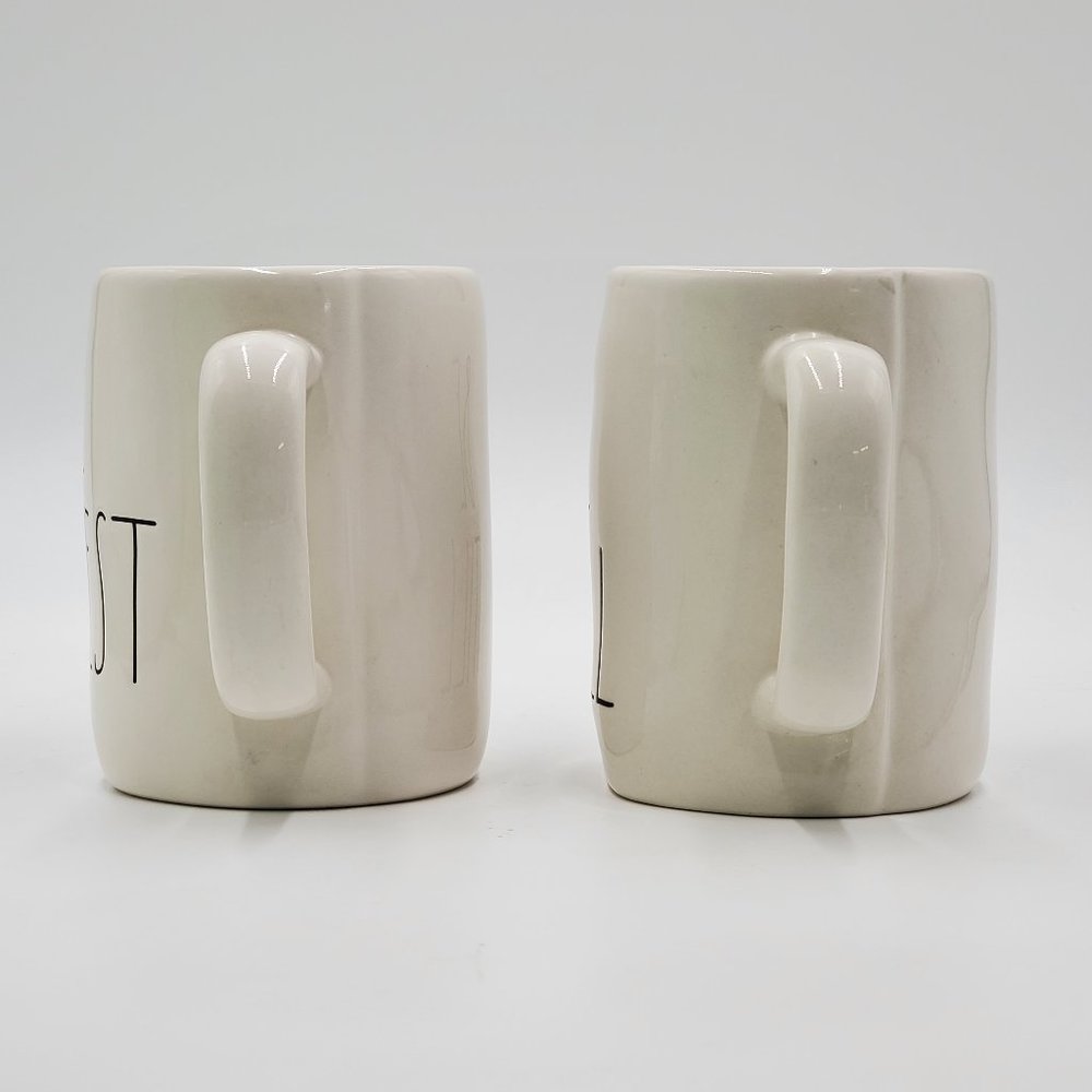 Rae Dunn Pottery Mugs “BE STILL” & “BE HONEST” - Picture 4 of 14